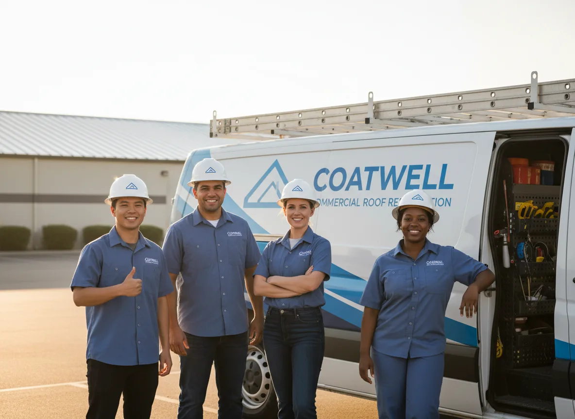 Commercial roof coating company in Kelly, NC